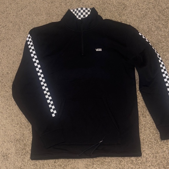 Vans Other - Vans Black and White Checkered Pullover